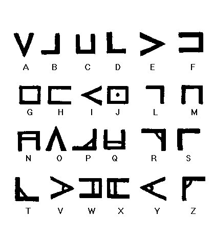 {Alphabet of Nug-Soth}